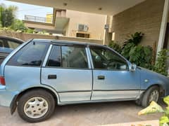 Suzuki Cultus Model 2002 Light Blue