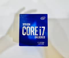 Intel Core i7 10700k 10th Generation Proceeded