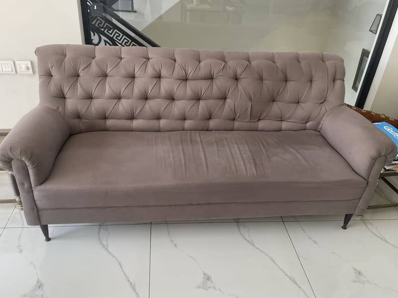 Sofa set in good condition 1