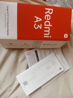 Redmi A3 4/128 contact 03296211268