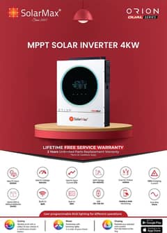 Solar Max 4kw Dual Output Hybrid Inverter