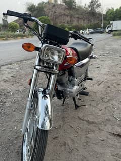 Honda CG 125 Special Edition 2024 Red Chrome Edition Self Start