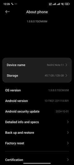 I'm selling my readmi note 11 4/128 gb all penal original with box+