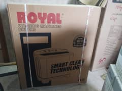 Royal washing machine and dryer
