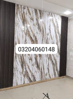 Pvc wpc flutted panel-Fabric sheet -Wallpaper-vinyl flooring-Ceiling