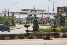 1 kanal Plot for Sale in B-17 Multi Gardens Islamabad