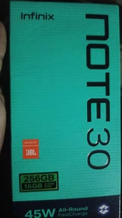 infinix note 30  for sale  all ok set