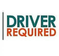 Driver required
