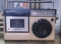 National Panasonic Radio Tape Recorder RQ 543