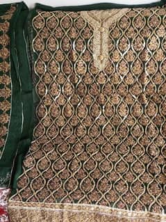 2 unstitched chiffon suits for sale