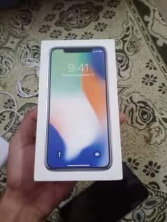 iPhone X with box and original charger
