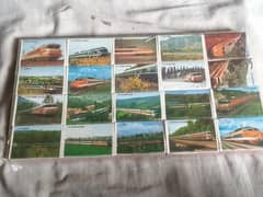 vintage SNCF train matchboxes collection