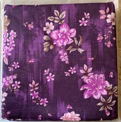 2 PCs Women's Unstitched Printed Suit.