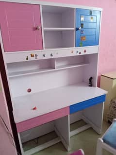 writing table with 2 chairs