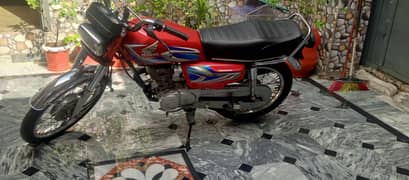 Honda 125 urgent forsale 2022 model contact 03125587531
