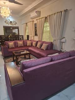 9 Seater L shape Sofa set in excellent  condition