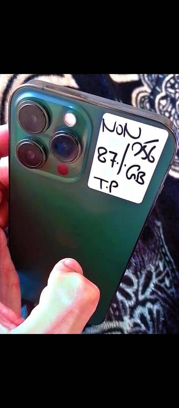 iphone 13pro max non pta 256GB. 4 month SIM working 10 by 10 condition 2
