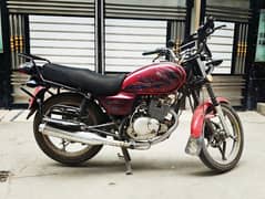 Suzuki 150 self start Red colour all decoments available no e challan
