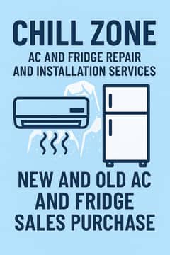 Chill Zone Ac And Refrigerator Services RS 500