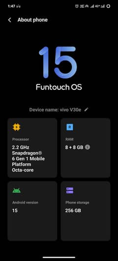 vivo v30e