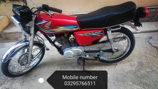 Honda 125 cc 17 18 model