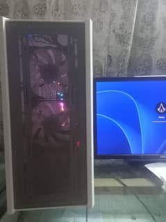 Gaming PC for Sale - Ryzen 5 2600, Radeon RX 580,with 27-Inch ASUS LCD