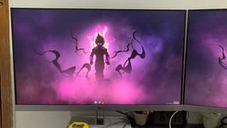 24" HP E243 Borderless IPS Full HD LED Monitor | Silver Color