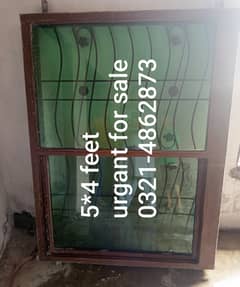 Iron window urgant for sale glass fet.