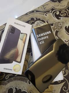 Samsung A12 with box