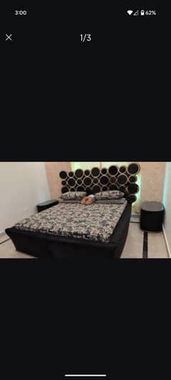almost new bed set