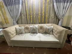 7 SEATER SOFSET WITH DEWAN FOR URGENT SALE