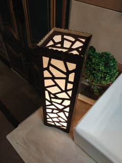 wooden lamp