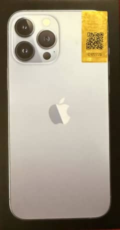 iPhone 13 Pro Max Official PTA APPROVED with box cable