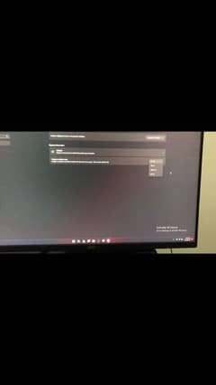 Aoc 75inch 27inch with speakers