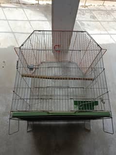 small. setup. half orange finches cages singal. and 4 portion. available