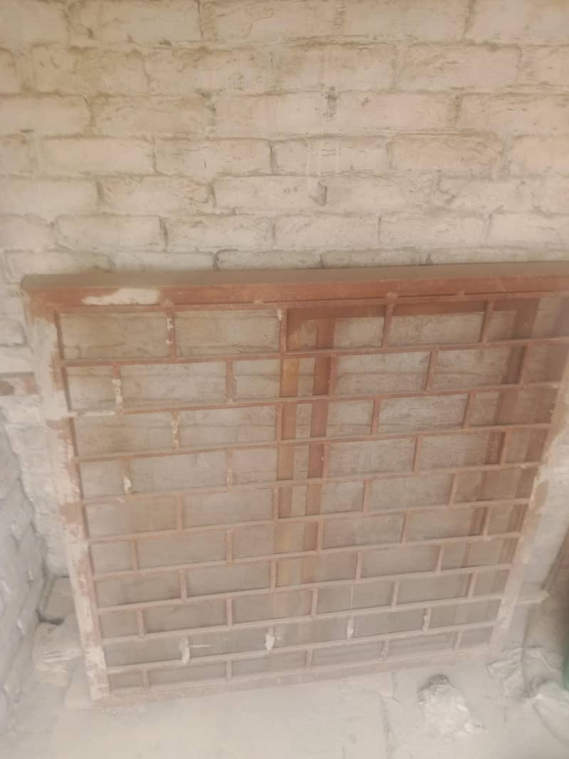 iron window (4by4) used but neat condition 6