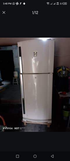 Double Door Refrigerator For Sale – 10/7 Condition