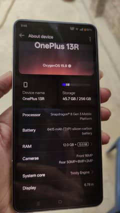 OnePlus Ace 5/ 13R  12/256 Snapdragon 8 Gen 3