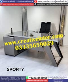 Office table Modern gaming desk chair workstation laptop study meetin