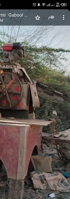 sugarcane machine with Honda engine genrator