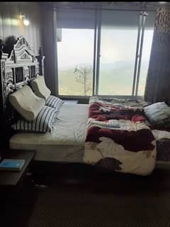 Spacious 2-Bed fully furnished Apartment for Sale at Kashmir Point, Murree