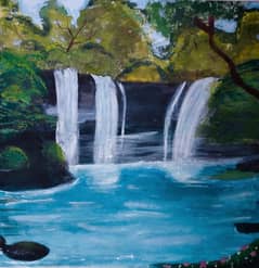 Painting on canvas