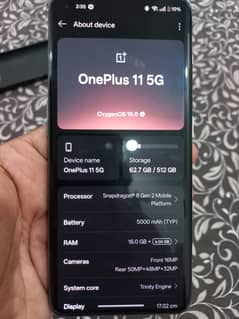 One Plus 11 Pro 5g
