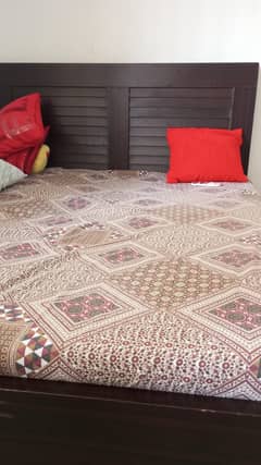 Single Large Bed With mattress