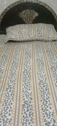 2 single bed polished And in good condition.