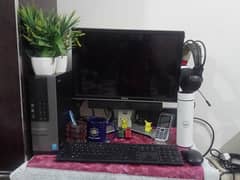 core i7 4 generation computer with LCD 21 inch all set up