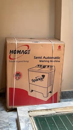 Homage Washing Machine Brand New Box Packed