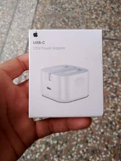 iPhone original charger  25W and new charging cable
