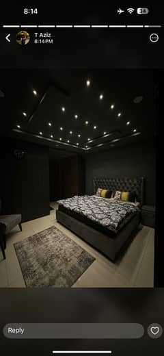 Two Bed Furnished Brand New Apartment For Rent In Bahria Town, Lahore.