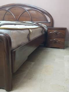 Sheesham Wood Bed Set